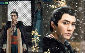  炎亞綸在綜藝《演員請就位》挑戰《瑯琊榜》的經典橋段。微博