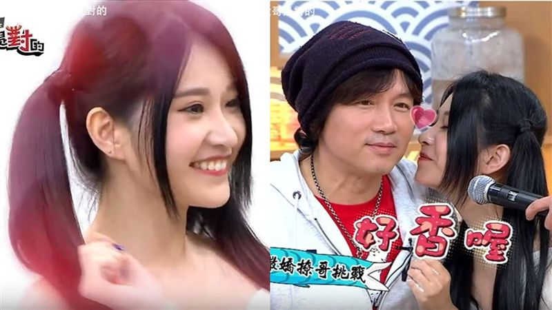 奶狗電眼狂賣萌　正妹露深溝大哥暈船