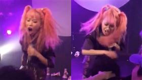 burst girl推特 影片截圖