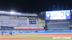 ▲千葉羅德海洋球場世界棒球12強賽台灣中華民國國旗中華台北。（圖／記者蕭保祥攝影）