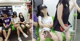 地鐵,下面空的,內褲,大陸,正妹