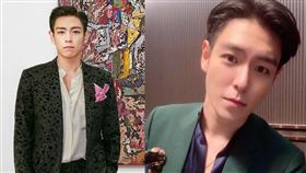 T.O.P連發10幾個限時動態，慶祝成員大陽、大聲退伍。（圖／翻攝自T.O.P IG）