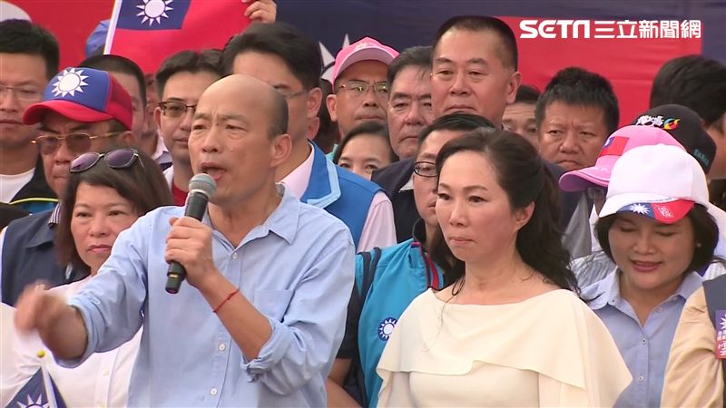 李佳芬被酸厲害：失業的老公能選總統