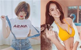 網紅米砂（Misa）、蕾菈。（圖／翻攝自IG）