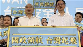 韓國瑜,張善政　圖／記者林昱孜攝影