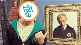 《哈利波特系列電影，飾演哈利波特死對頭「跩哥馬份」的男星湯姆費爾頓（Tom Felton）。IG