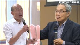 韓國瑜,陳芳明（組合圖／資料照）