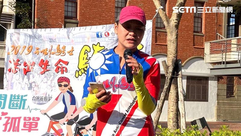 28歲罹癌　雙寶媽這樣做成不倒騎士