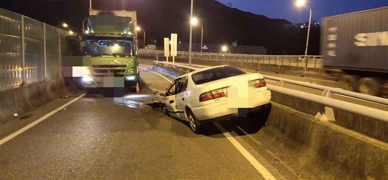 路不熟？轎車逆向撞聯結車⋯1死1傷