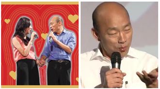 被問與王小姐遊澳門！韓國瑜吐百字…