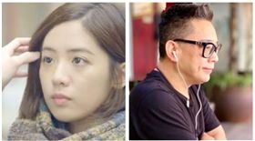 ▲學姐黃瀞瑩、詹惟中（組合圖，資料畫面）