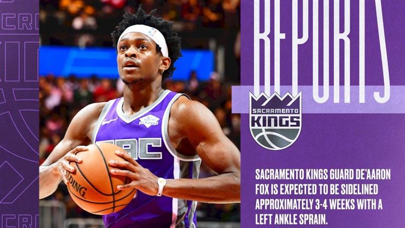 NBA／國王「飛毛腿」驚傳練球扭傷