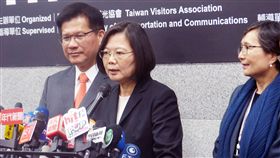 總統蔡英文蒞臨現場擠得水洩不通。（圖／記者蕭翰弦攝影）