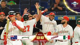 ▲墨西哥單場2轟3：0完封澳洲。（圖／翻攝自WBSC臉書）