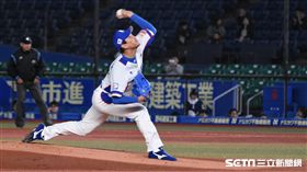 ▲12強韓國先發投手金廣鉉。（圖／記者王怡翔攝影）