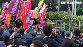 太陽花,退警,抗議,台北,記者陳啓明攝