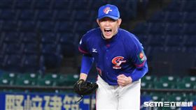 ▲12強陳冠宇解決危機怒吼。（圖／記者王怡翔攝影）