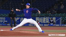 ▲12強張奕封鎖韓國。（圖／記者王怡翔攝影）	