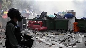 1112香港中大抗爭（圖／翻攝自Stand News 立場新聞）