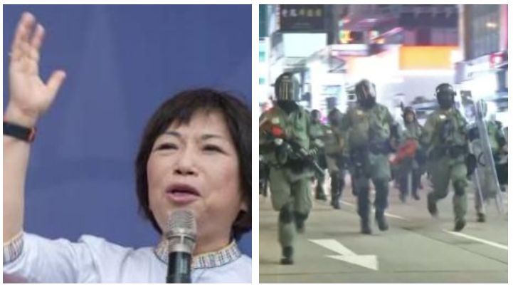 葉毓蘭遭起底！稱港青「殺紅眼暴徒」