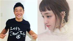 前澤友作傳與女星剛力彩芽傳分手。（圖／翻攝自前澤友作IG）