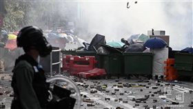 1112香港中大抗爭（圖／翻攝自Stand News 立場新聞）