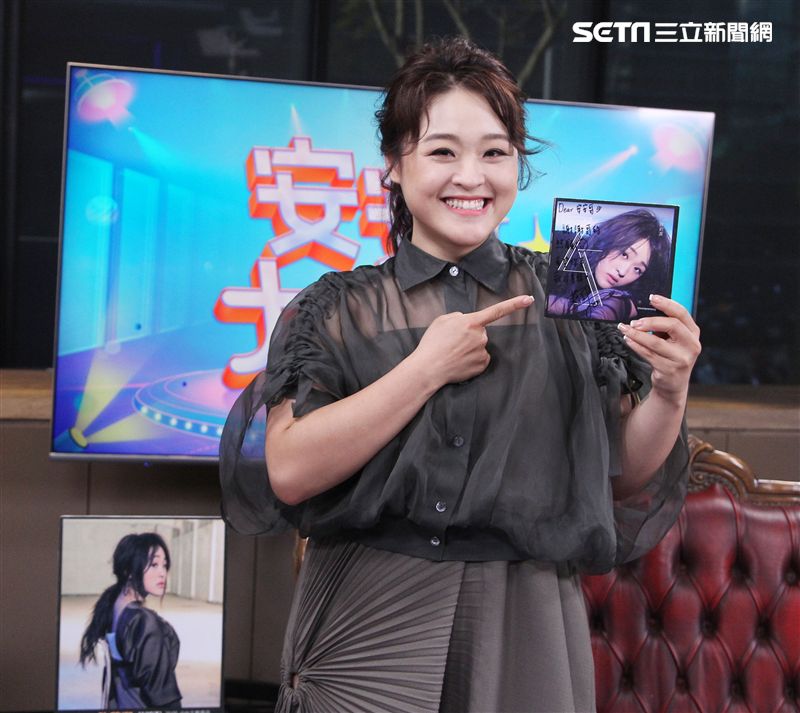 許莉潔安安大明星。（記者邱榮吉/攝影）