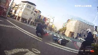 拒檢暴衝撞人！警負傷追車壓制酒駕男