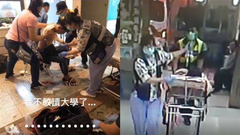 建國科大喋血畫面曝　目擊者嚇壞