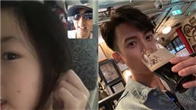 吳尊,女兒,打耳洞。翻攝自微博