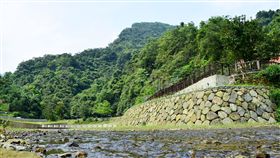 新北市,公共工程優質獎,石碇姑娘廟,融入生態,獲獎肯定(圖/新北市農業局提供)中央社