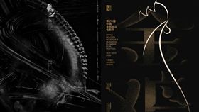 第28屆百花金雞獎官方視覺海報，竟抄襲本屆金馬獎的意像式視覺設計。（圖／翻攝自微博）