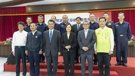 蔡英文：加速進行「警消社宅及廳舍都更專案」，租金補貼從6萬戶增至12萬戶，體現居住正義（圖／總統府）