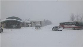 日本,低氣壓,氣溫驟降,北海道,暴風雪(圖/翻攝自推特)