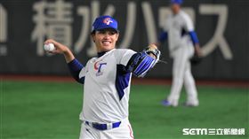 12強中華隊張奕。（圖／記者王怡翔攝影）