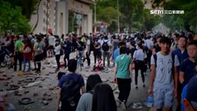 催淚彈攻擊！在港台生手機記錄生死瞬間（新聞台）