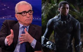 馬丁史柯西斯（Martin Scorsese）／「黑豹」查德維克博斯曼（Chadwick Boseman）。ＩＭＤＢ