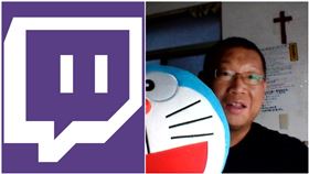 twitch直播平台，光頭哥哥。（組圖／翻攝自臉書）