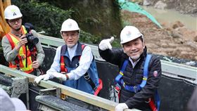 新北市,侯友宜,永定橋,全盤掌握,檢測資料(圖/新聞局提供)中央社