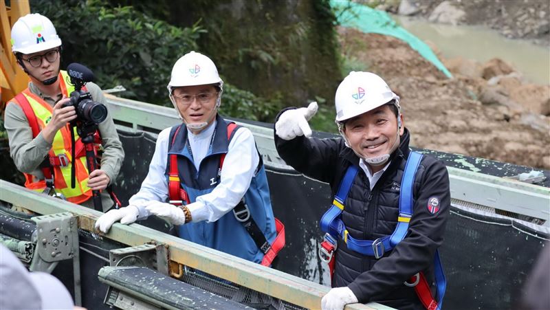 視察新永定橋　侯友宜：掌握檢測資料