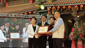 雲林縣,馬鳴山五年千歲大科,獲頒,民俗證書(圖/中央社)