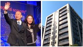 ▲韓國瑜夫婦、內湖豪宅（組合圖，資料畫面）