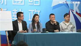 韓競總發言人群召開「直球對決！韓氏夫婦房產一次公開！由韓國瑜競選辦公室副執行長 孫大千、副執行長許淑華、發言人何庭歡、發言人葉元之出面說明。行管會主委邱大展,壹週刊記者洪玲玲。