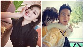 許孟哲 趙孟姿。（組圖／翻攝自臉書）