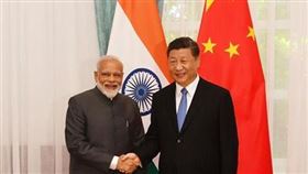 印度,莫迪,習近平,會談,貿易經濟,儘速開會(圖/翻攝自臉書)