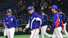 ▲12強中美大戰，中華隊總教練洪一中。（圖／記者王怡翔攝影）