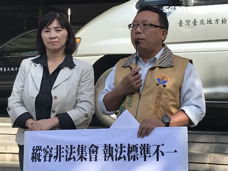周倪安控市府駐警施暴　結果不起訴