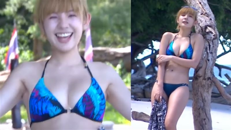 微醺醉挺雪乳！鮪魚海島基尼大解放