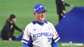 12強韓國隊專任監督金卿文。（圖／記者王怡翔攝影）