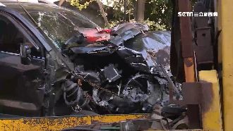 休旅車遭撞後暴衝　飆500米再撞車